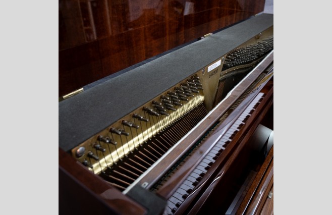 Used Lippman Polished Cut Mahogany 120 Upright Piano - All Inclusive Premium Package (SN:649300) - Image 13